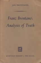 Cover art for Franz Brentano's Analysis of Truth