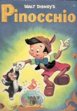 Cover art for Walt Disneys Pinocchio (A Big Golden Book)