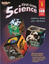 Cover art for First Grade Science: Earth & Space, Life, Physical