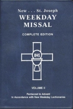 Cover art for St. Joseph Weekday Missal, Complete Edition, Vol. 2: Pentecost to Advent