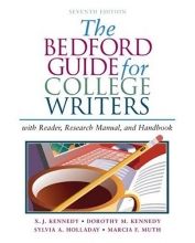 Cover art for The Bedford Guide for College Writers with Reader, Research Manual, and Handbook