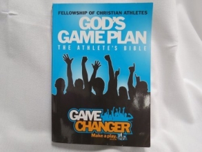 Cover art for God's Game Plan The Athelete's Bible Game Changer Make A Play 2011