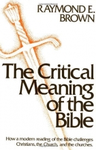 Cover art for The Critical Meaning of the Bible