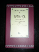 Cover art for Communist Manifesto: Wages, Price and Profit Capital, Socialism: Utopian and Scientific (Collector's Library, Essential Thinkers)