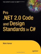 Cover art for Pro .NET 2.0 Code and Design Standards in C#