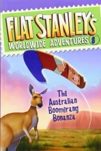 Cover art for Flat Stanley's Worldwide Adventures #8: The Australian Boomerang Bonanza