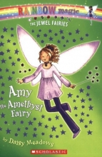 Cover art for Amy: The Amethyst Fairy (Rainbow Magic: The Jewel Fairies, No. 5)