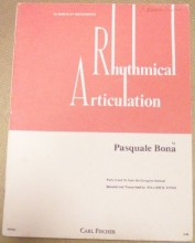 Cover art for Rhythmical Articulation for Bass Clef Instruments (Complete Method, Parts II and III)