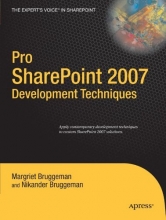 Cover art for Pro SharePoint 2007 Development Techniques