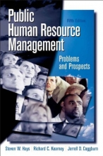 Cover art for Public Human Resource Management: Problems and Prospects (5th Edition)