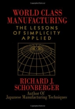 Cover art for World Class Manufacturing: The Lessons of Simplicity Applied