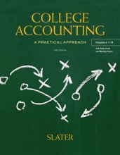 Cover art for College Accounting Chapters 1-12 with Study Guide and Working Papers (12th Edition)