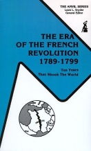 Cover art for The Era of the French Revolution, 1789-1799: Ten Years That Shook the World (The Anvil series)