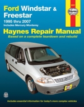 Cover art for Ford Windstar & Freestar 1995 thru 2007 (Haynes Repair Manual)