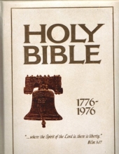 Cover art for Holy Bible (American Bicentennial Edition) (RED LETTER REFERENCE EDITION, KING JAMES VERSION)