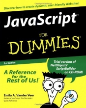 Cover art for JavaScript For Dummies (For Dummies (Computers))