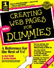 Cover art for Creating Web Pages for Dummies