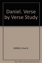 Cover art for Daniel: Verse by verse study