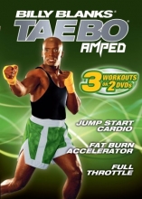Cover art for Tae Bo Amped: 3 Workouts on 2 DVDs - Jump Start Cardio, Fat Burn Accelerator, and Full Throttle