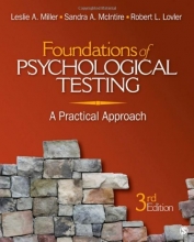 Cover art for Foundations of Psychological Testing: A Practical Approach