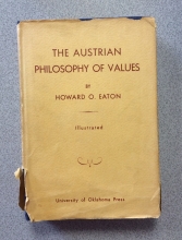 Cover art for The Austrian Philosophy of Values.