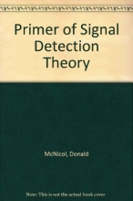 Cover art for Primer of Signal Detection Theory