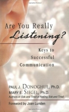 Cover art for Are You Really Listening?: Keys to Successful Communication