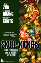 Cover art for Skullkickers, Vol. 2: Five Funerals and a Bucket of Blood