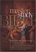 Cover art for KJV Master Study Bible, Black Bonded Leather