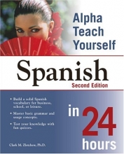 Cover art for Alpha Teach Yourself Spanish in 24 Hours