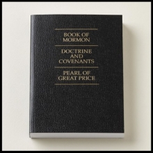 Cover art for The Book of Mormon, the Doctrine and Covenants, the Pearl of Great Price