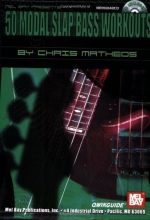 Cover art for Mel Bay's 50 Modal Slap Bass Workouts