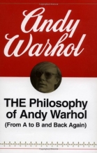 Cover art for The Philosophy of Andy Warhol (From A to B and Back Again)