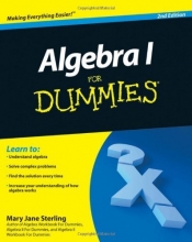 Cover art for Algebra I For Dummies