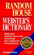 Cover art for Random House Webster's Dictionary : Second Edition