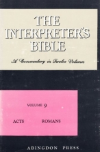 Cover art for The Interpreter's Bible, Vol. 9: Acts, Romans