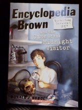Cover art for Encyclopedia Brown and the Case of the Midnight Visitor