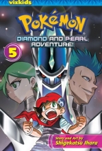 Cover art for Pokemon Diamond & Pearl Adventures Volume 5