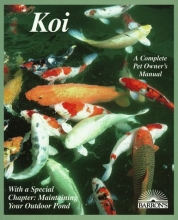 Cover art for Koi: Everything about Selection, Care, Nutrition, Diseases, Breeding, Pond Design and Maintenance, and Po (Barron's Complete Pet Owner's Manuals)
