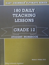 Cover art for Easy Grammar Ultimate Series Grade 12 Student