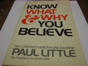 Cover art for Know What and Why You Believe: Two Christian Classics in One Volume