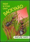 Cover art for Right in Your Own Backyard: Nature Math (I Love Math)