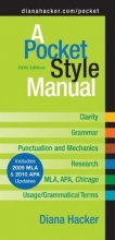 Cover art for A Pocket Style Manual 5e with 2009 MLA