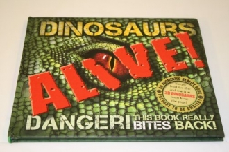 Cover art for Dinosaurs Alive!