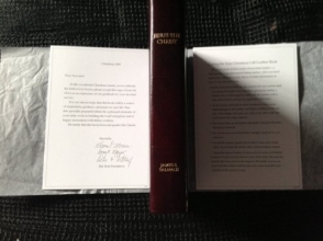 Cover art for Jesus The Christ (Italian Leather 2009 Church Employee Christmas Gift Edition)