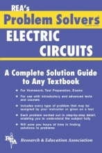 Cover art for Electric Circuits Problem Solver (Problem Solvers Solution Guides)