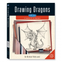 Cover art for Drawing Dragons Kit: A Complete Drawing Kit for Beginners (Walter Foster Drawing Kits)