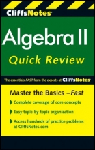 Cover art for CliffsNotes Algebra II Quick Review, 2nd Edition