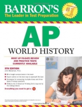 Cover art for Barron's AP World History, 5th Edition