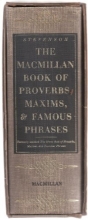 Cover art for The Macmillan book of proverbs, maxims, and famous phrases